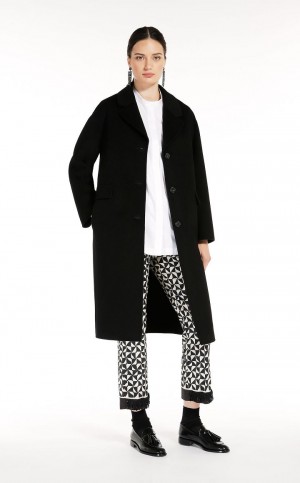 Bluzka Max Mara Bawełniane Oxford Białe | MMR593564