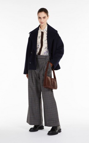 Bluzka Max Mara Crepe De Chine Beżowe | MMR593629