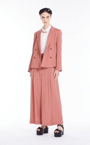 Bluzka Max Mara Shirt In Washed Silk Białe | MMR593562