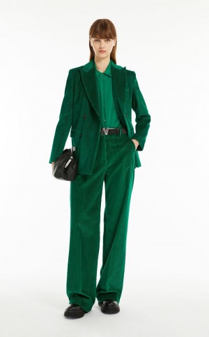 Bluzka Max Mara Silk Turkusowe | MMR593572