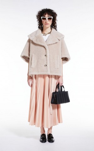 Capses Max Mara Teddy Fabrice Brązowe | MMR593959