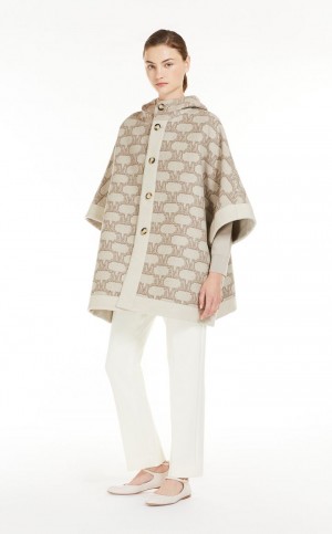 Capses Max Mara Wełna And Cashmeree Brązowe | MMR593963