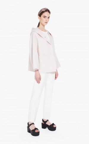 Capses Max Mara Zakapturzony Woole Brązowe | MMR593961