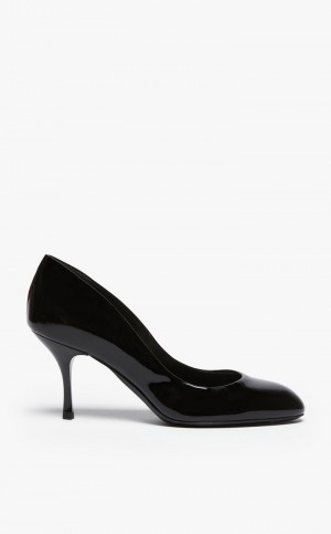 Décolleté Max Mara Lakierowana Skórzane Czarne | MMR594194