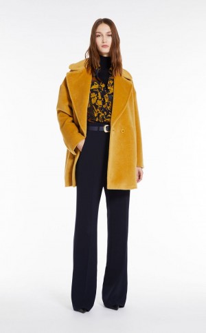 Garnitur Max Mara Flared Technical Cady Granatowe | MMR593538