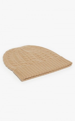 Kapelusz Max Mara Cashmere Brązowe | MMR594308