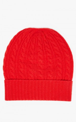 Kapelusz Max Mara Cashmere Czerwone | MMR594310