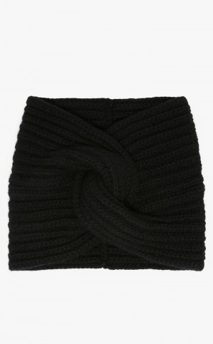 Kapelusz Max Mara In Wełna Yarn Czarne | MMR594312
