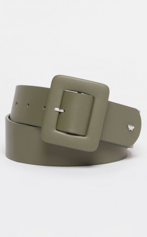Paski Max Mara Nappa Skórzane Ciemny | MMR594251