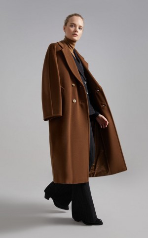 Płaszcze Max Mara 101801 Icon Kawa | MMR593932