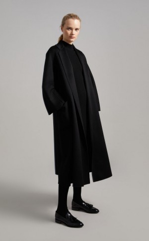 Płaszcze Max Mara Ludmilla Icon Czarne | MMR593900