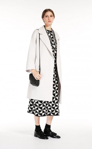 Spódnice Max Mara Jacquard Wełna Yarn Jasny | MMR593697