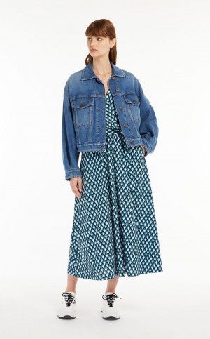 Sukienka Max Mara Fit & Flare Jersey Paw | MMR593299