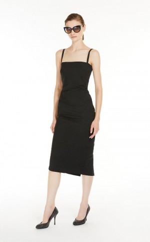 Sukienka Max Mara Radzimir Bustier Czarne | MMR593370