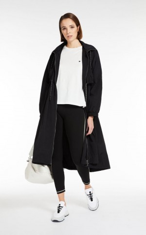 T-shirt Max Mara Round-neck Jersey Białe | MMR593646