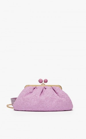 Weekend Bag Max Mara Hommage À La France Pasticcinoin Koronkowe Lawenda | MMR594171