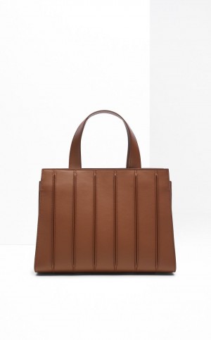 Whitney Bag Max Mara Medium Brązowe | MMR594110